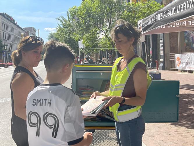 CycLOUvia in downtown Louisville on June 5, 2022.