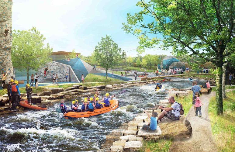Outdoor Adventure Park rendering