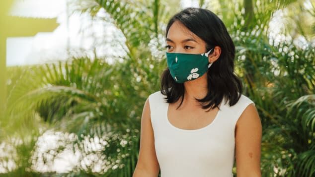 Face mask, Hawaii