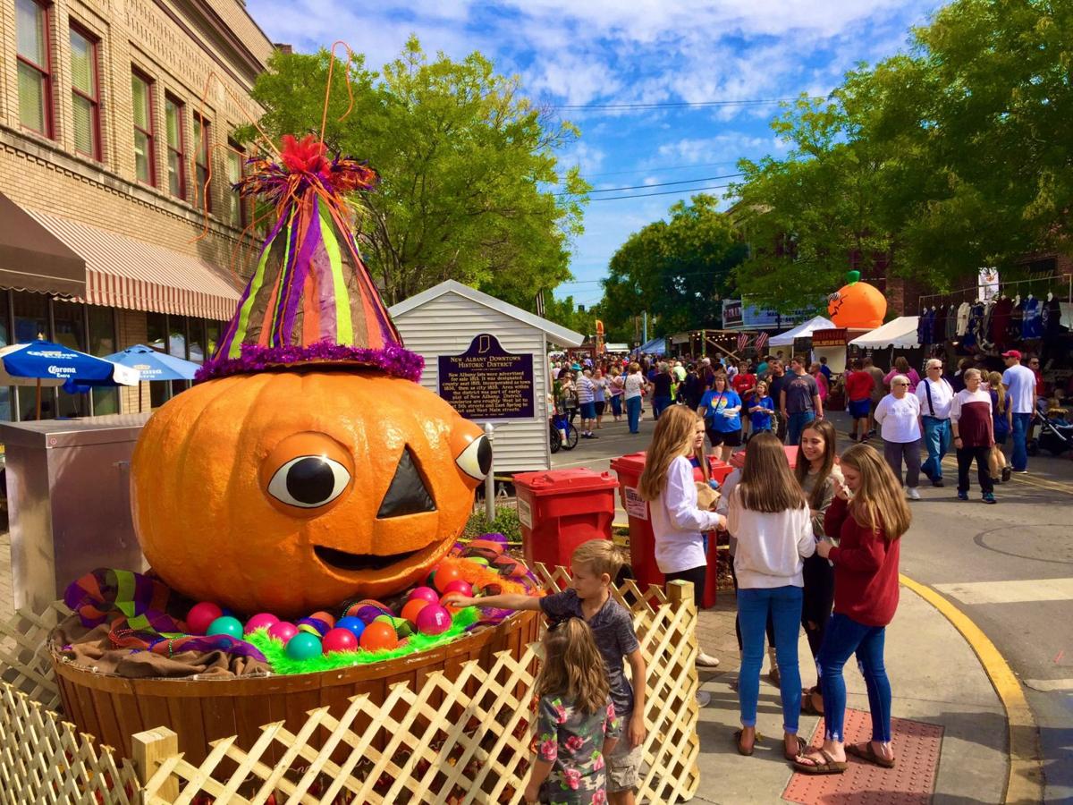 The 52nd Harvest Festival continues in New Albany with Booth