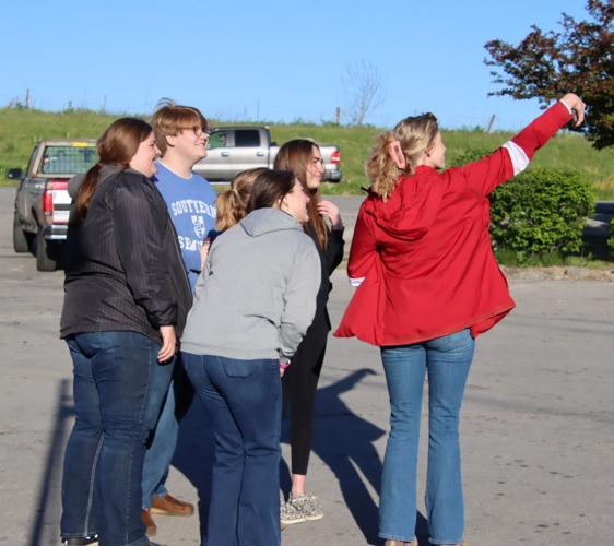 2023 'Drive Your Tractor to School Day' at Henry County High School in New Castle, Kentucky