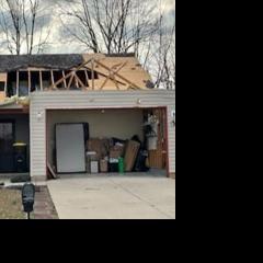 Possible tornado, severe storms cause damage in Bloomington, Indiana