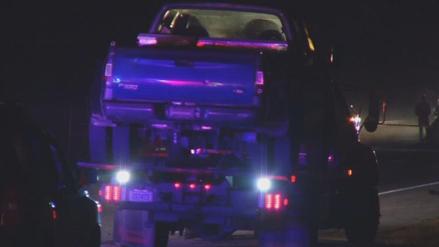 Fatal Tow Truck Crash Scene Oct 2016