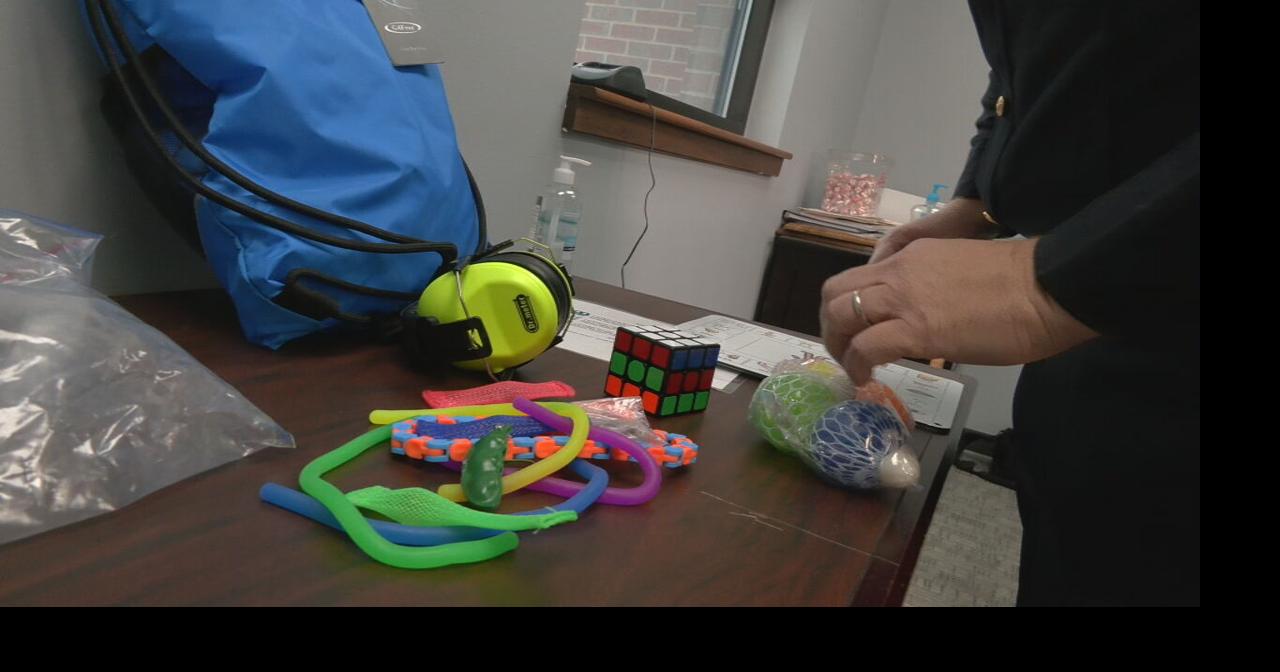 Police in Clarksville now equipped with kits containing sensory toys for children with autism