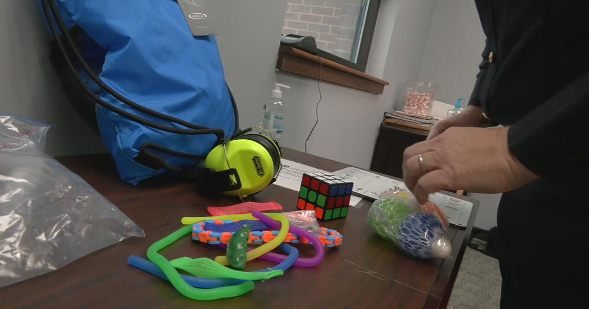 Police in Clarksville now equipped with kits containing sensory toys for children with autism