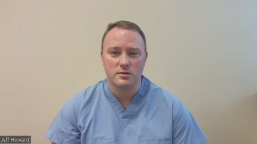 Dr. Jeffrey Howard, the interim director at the Louisville Metro Public Health and Wellness Department