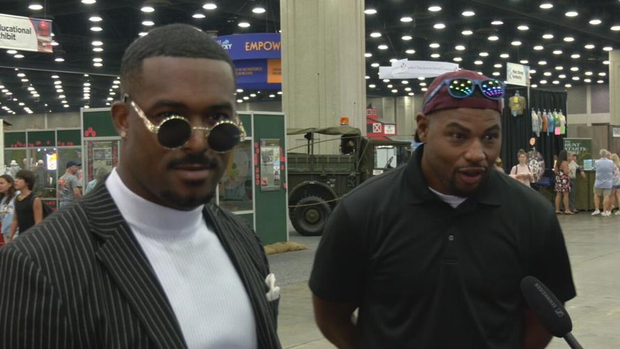 The Street Profits visit KY State Fair