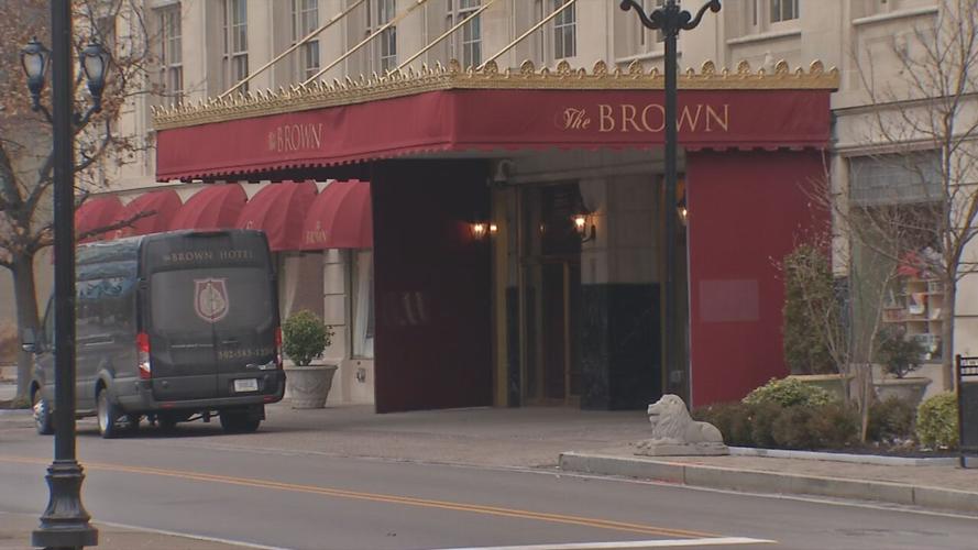 The Brown Hotel entrance