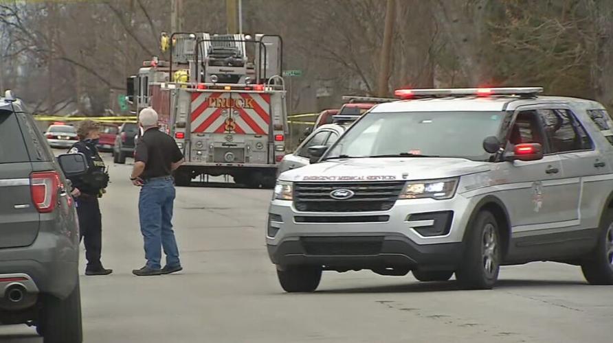 Scene of shooting near Maple Court and South 5th Street on March 11, 2021