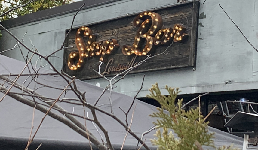 ShopBar sign on Barrett Avenue