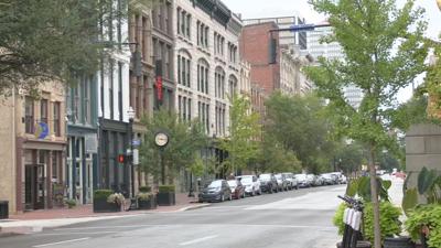 Downtown Louisville 8-30-21