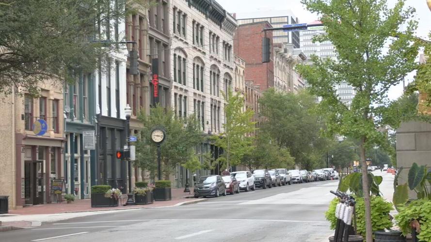 Downtown Louisville 8-30-21