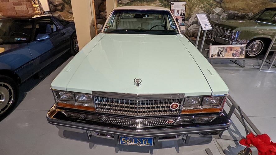 Betty White Caddy head-on