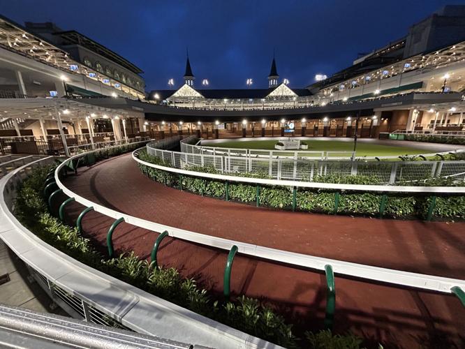Churchill Downs Paddock