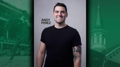 Andy Perez, the Kentucky Derby Festival's 2021 poster artist