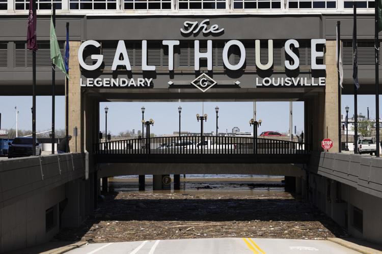 Downtown Louisville Flooding — 4/8/25