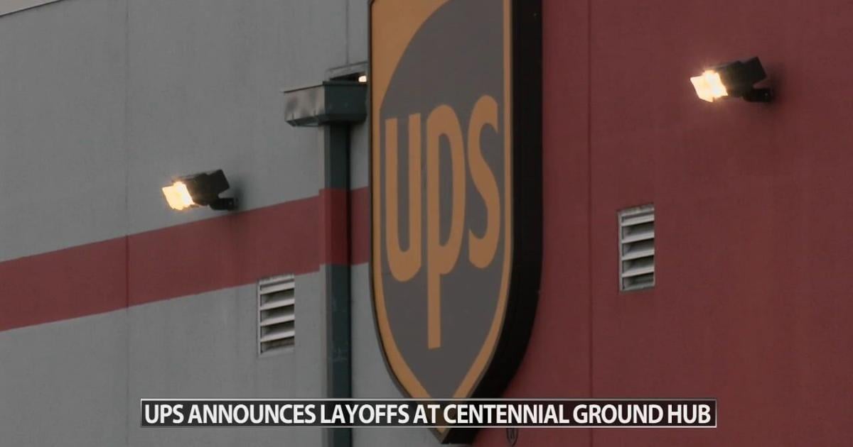 UPS announces layoffs at Centennial Ground Hub starting in early 2025