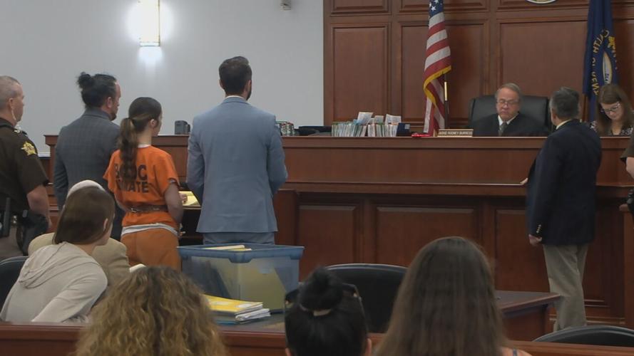 Tiffanie Lucas appears in court in Bullitt County on Monday, July 1, 2024