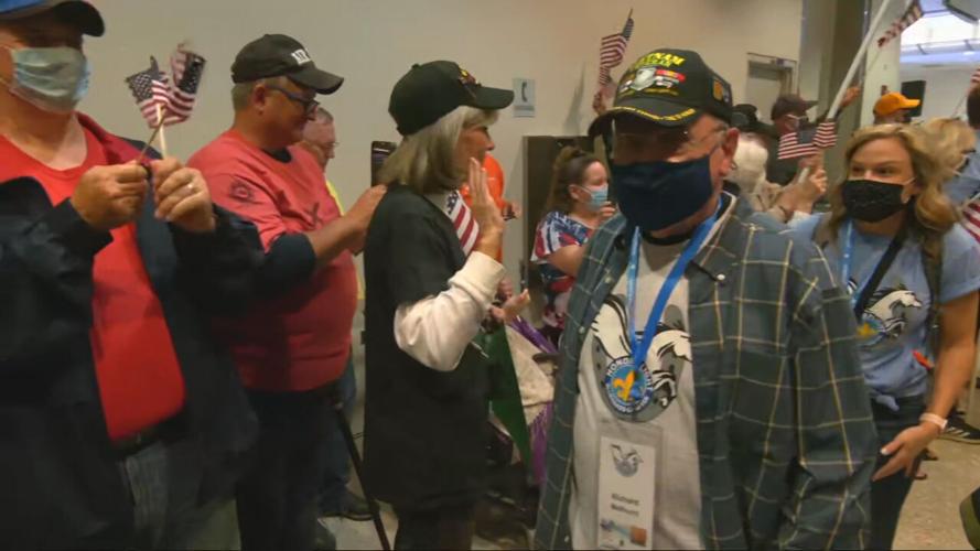 Honor Flight Bluegrass veterans return 10-20-21.jpeg