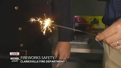 Safety first when it comes to fireworks