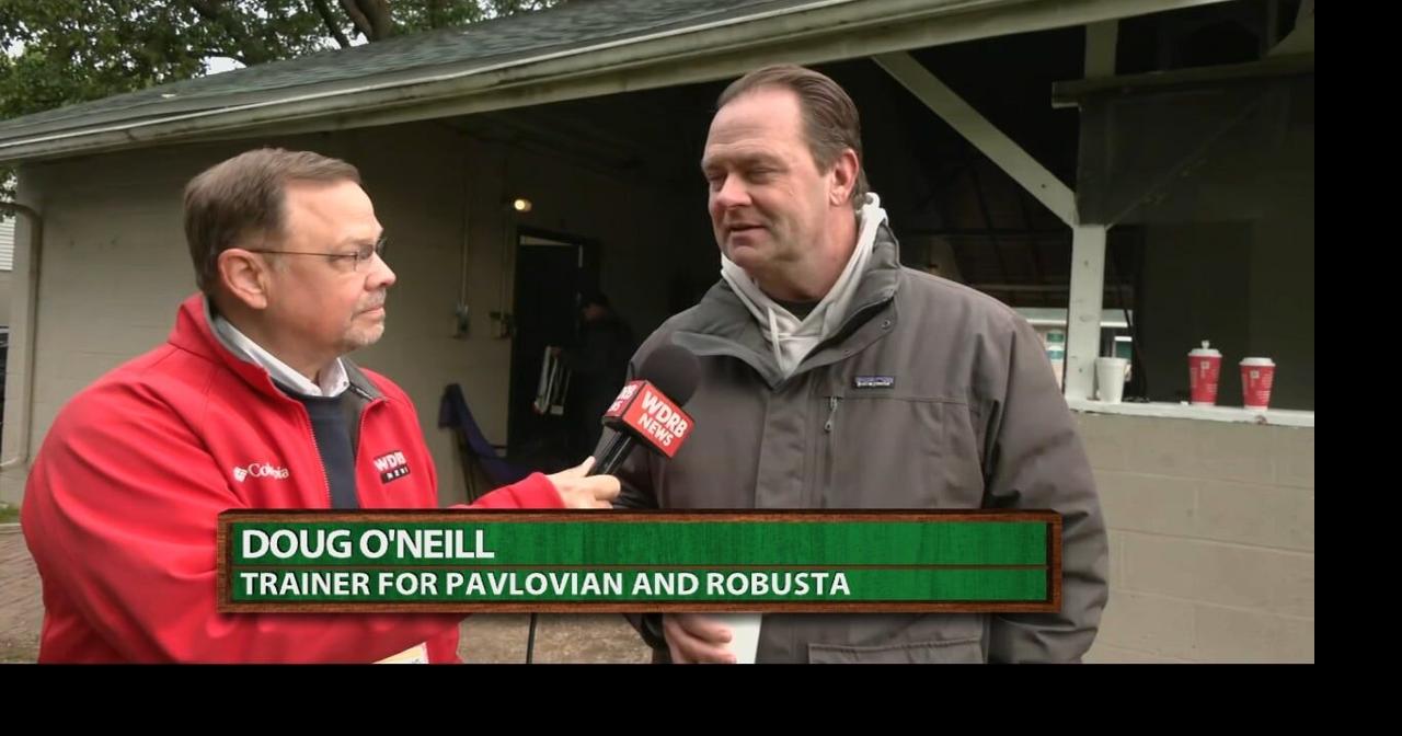 Doug O'Neill talks about Derby prospects with Robusta and Pavlovian