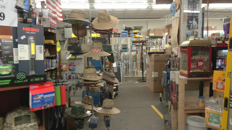 Heuser Hardware in downtown Jeffersonville