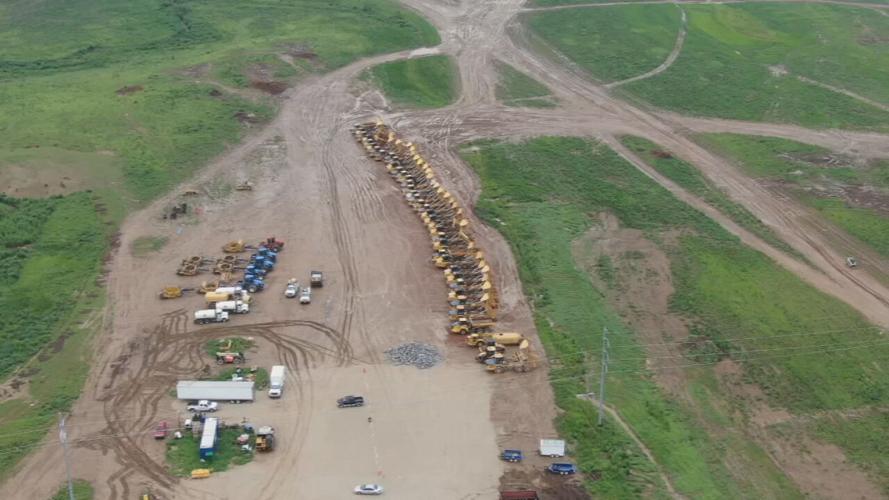 Future site of Ford Battery Plant in Glendale, Kentucky (image taken July 2022)