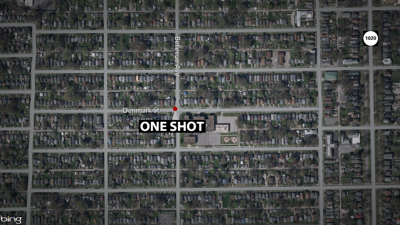 Map of Wyandotte neighborhood shooting