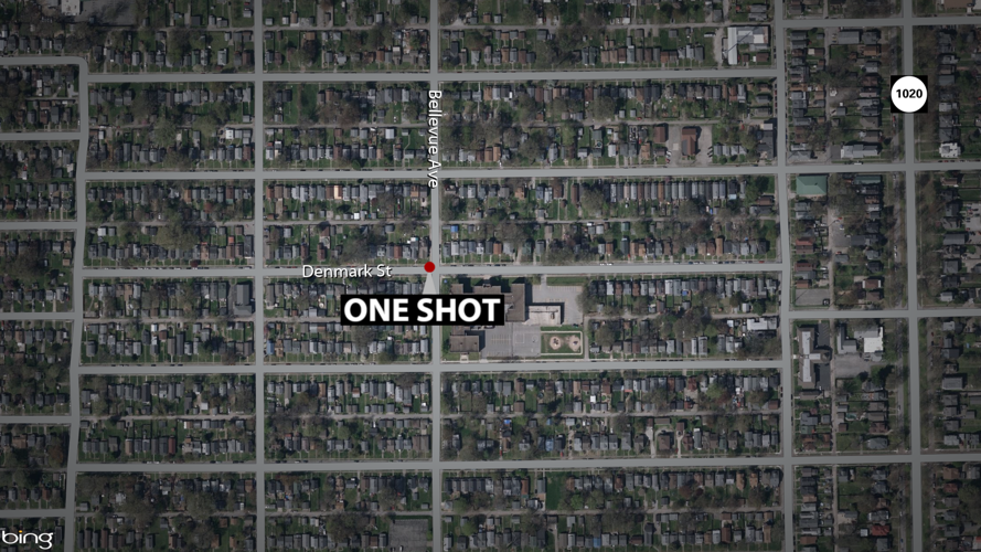 Map of Wyandotte neighborhood shooting