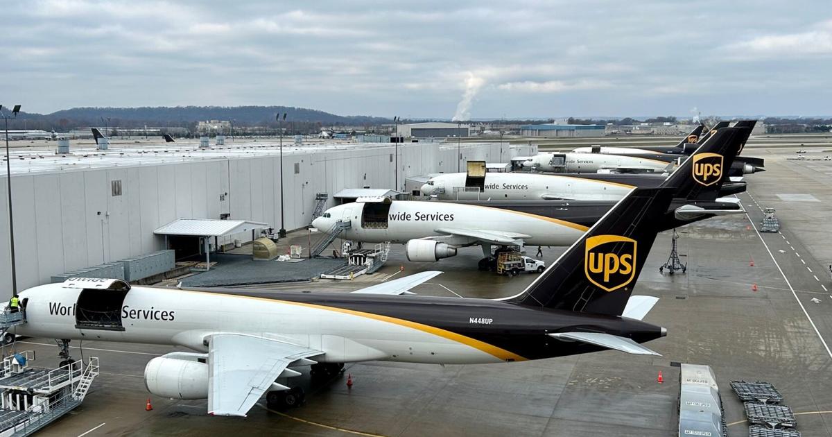 UPS plane avoids potential collision with another aircraft at Louisville airport