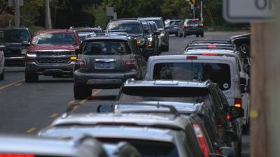 Lexington Road diet traffic issues 10-26-21