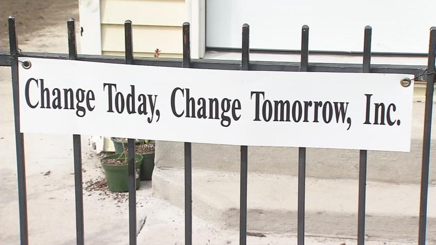 Sign at Louisville organization Change Today, Change Tomorrow