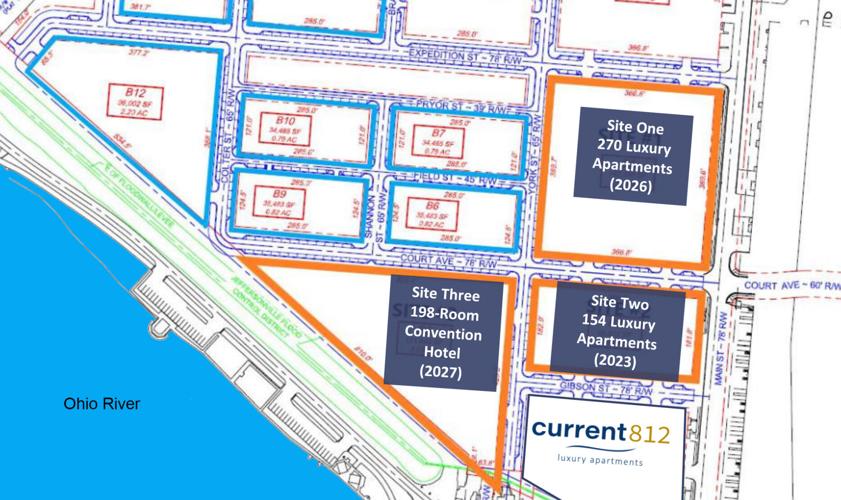 Clarksville new development proposal map-Denton Floyd Real Estate Group 12-21-22.jpg