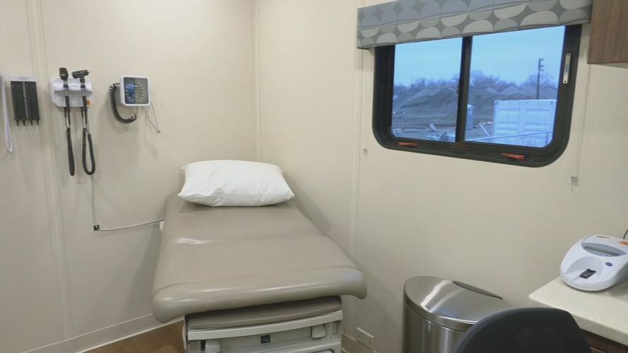 Exam room in Norton Healthcare's mobile care unit