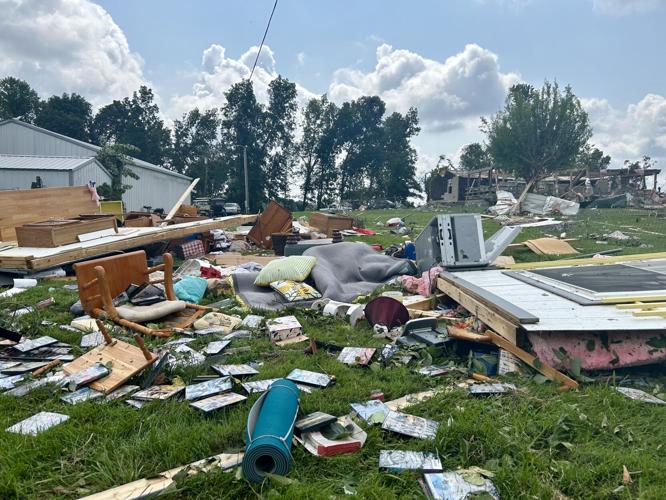 Grayson County storm damage cleanup 7-22-26