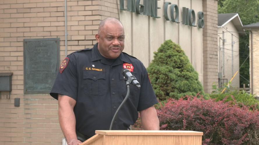 Louisville Asst. Fire Chief Clarence Gamble