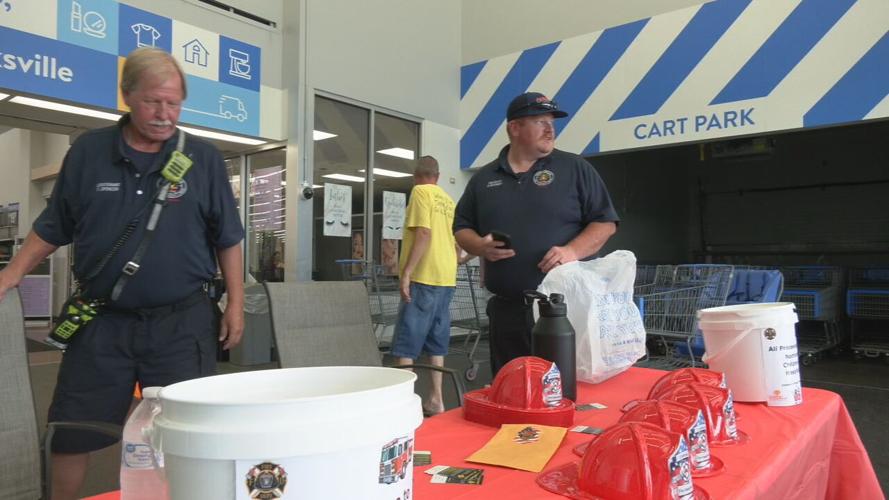 Clarksville police-fire-lights and ladders battle 7-5-24