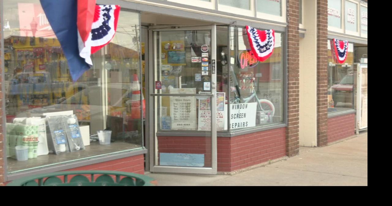 Heuser Hardware in downtown Jeffersonville