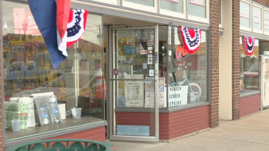 Heuser Hardware in downtown Jeffersonville