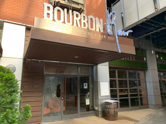 LMPD Protests - Bourbon Hall Damage