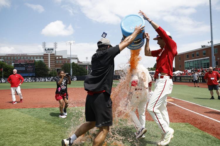 After a tied series, Louisville takes the Super Regional Championship, and will head to the College World Series, in Omaha.