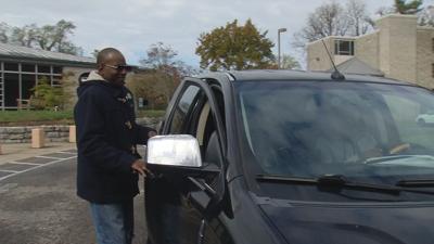 The Hope Buss helps give people a ride to the polls in Kentucky and Indiana