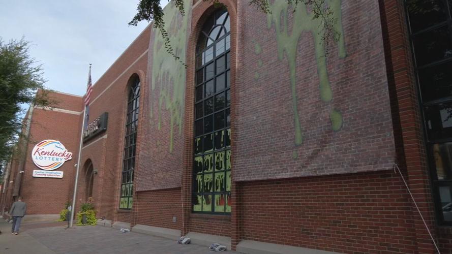 Kentucky Lottery slimes building