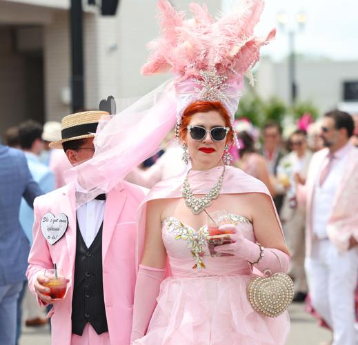 Fans on Kentucky Oaks Day 2025