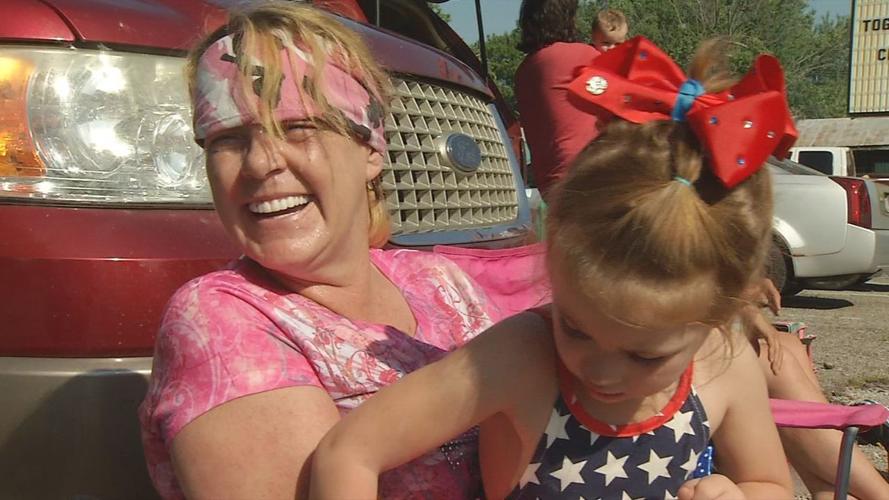 Fourth of July parade in Pekin, Indiana