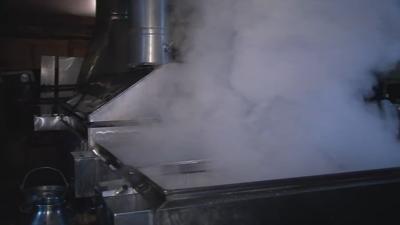 Maple syrup making process