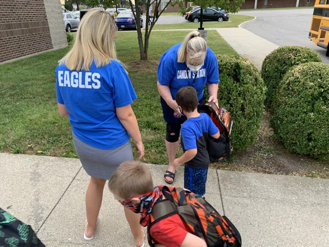 OLDHAM COUNTY SCHOOLS - Students first day at Camden Station Elementary 8-11-2021 (9).JPG
