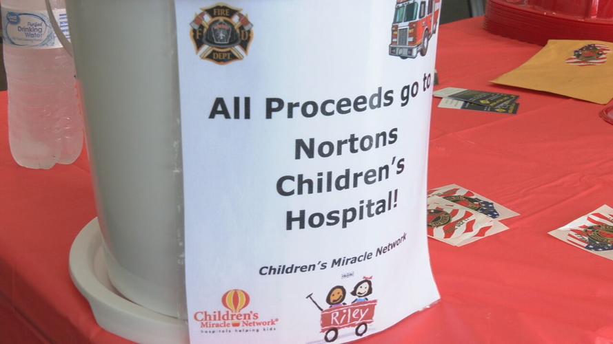 Clarksville police-fire-lights and ladders battle 7-5-24