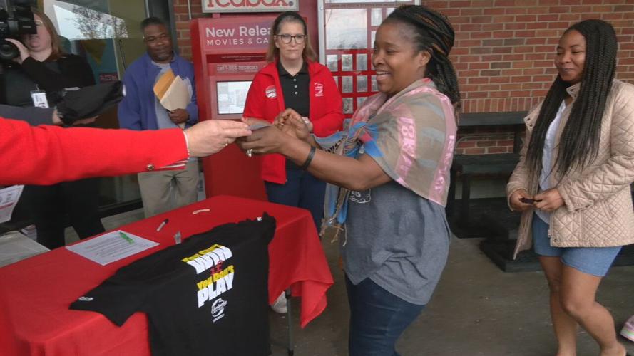 Free Powerball tickets at Hillview Kroger