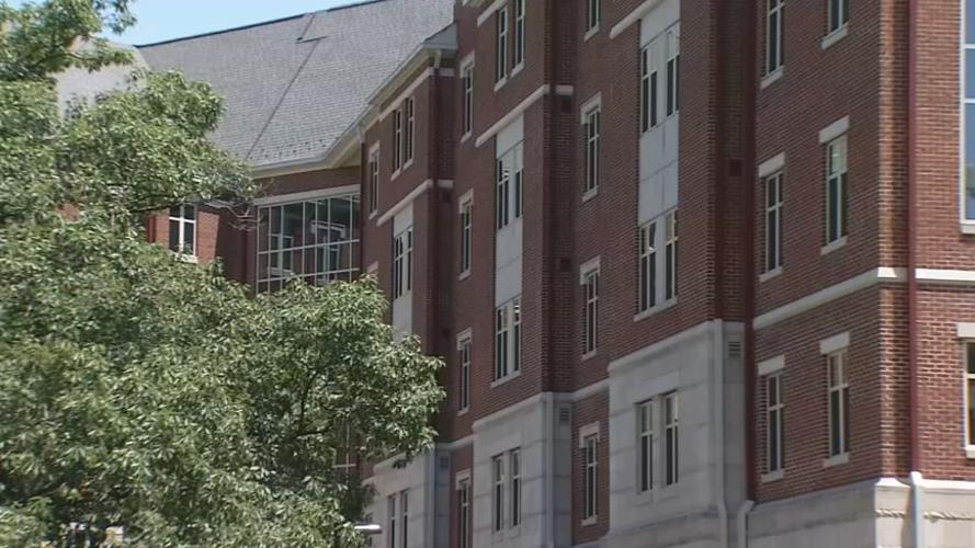 UK dorm exterior